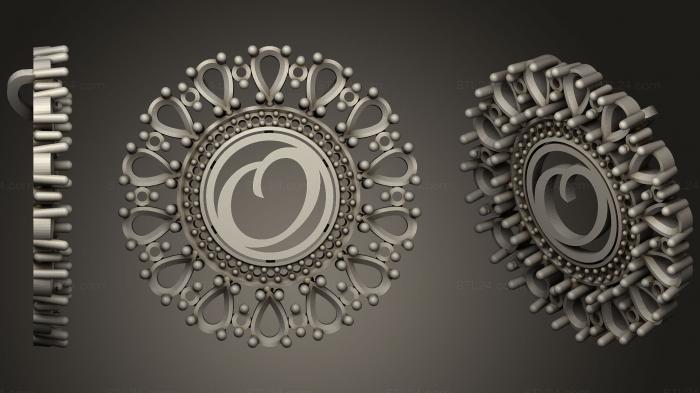 Jewelry (Jevelry O, JVLR_0437) 3D models for cnc